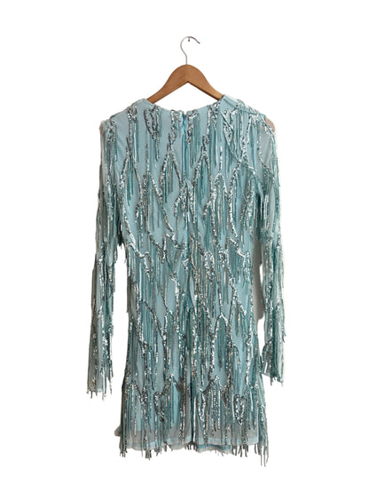 New With Tags Rotate Birger Christensen Sequin-tassel Mini Dress UK 10