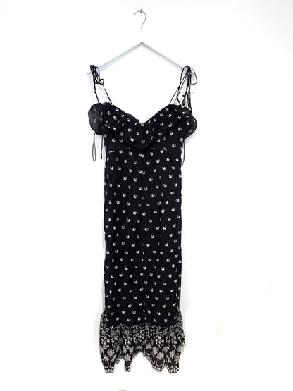 Athena Procopiou Cotton Print Dress UK 6