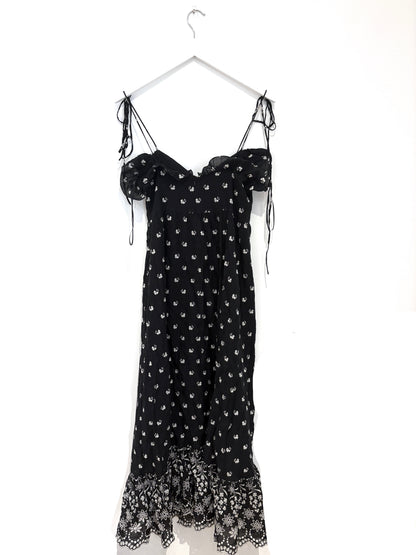 Athena Procopiou Cotton Print Dress UK 6