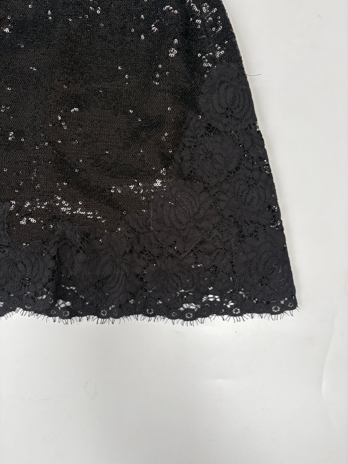 Philosophy Di Lorenzo Serafini Sequin and Lace Skirt UK 8
