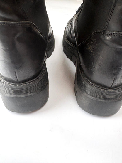 ATP Atelier Lace Up Leather Boots uK 5