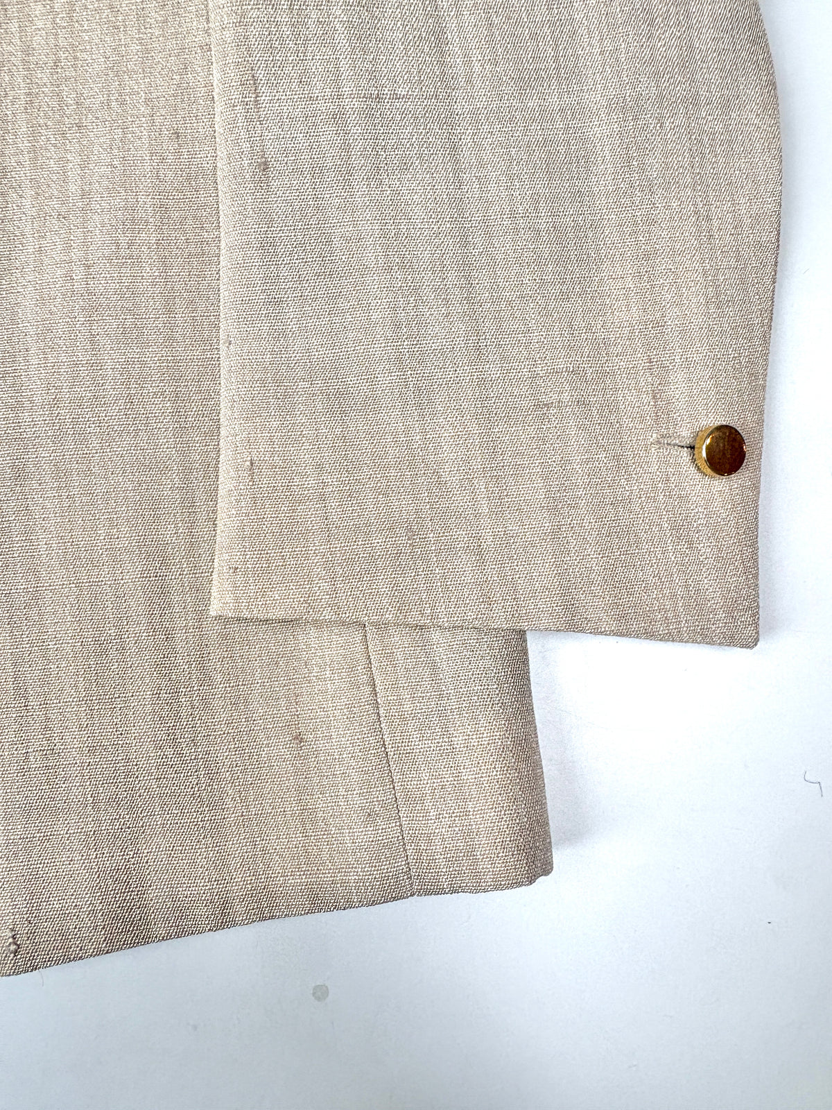 Petar Petrov 2 Piece Beige Suit UK 8