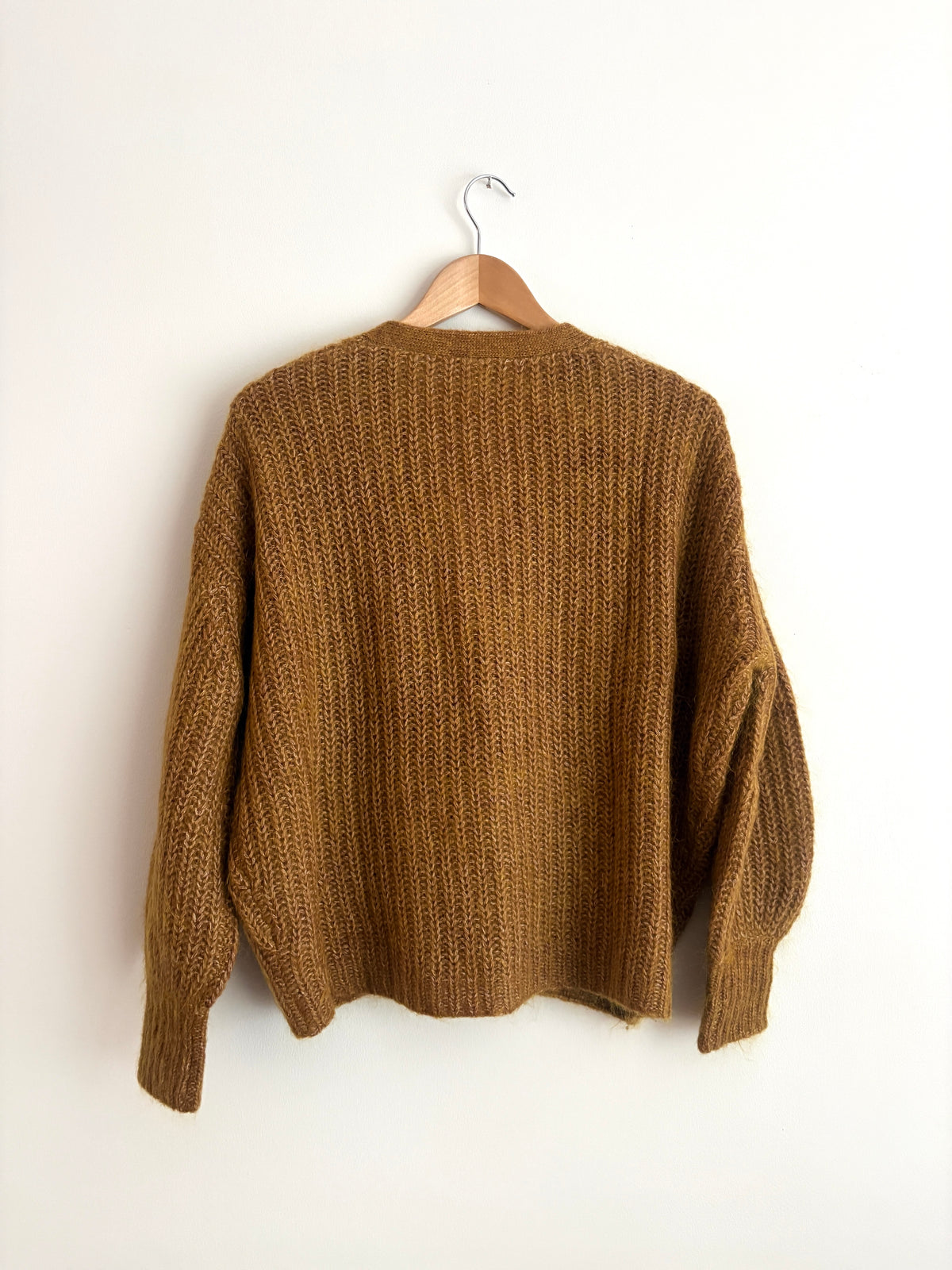 Sézane Achille Camel Cardigan XS