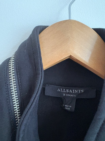 All Saints Ouros Claire Jacket in Black XS