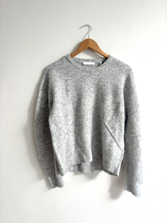 Helmut Lang Grey Wool Jumper