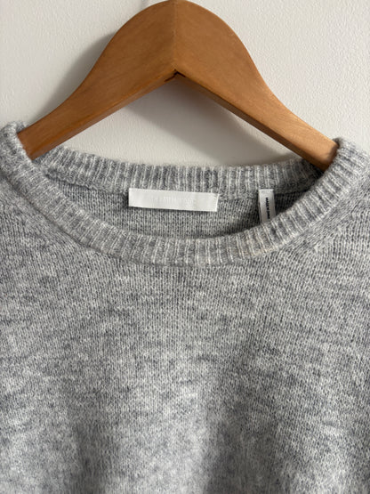 Helmut Lang Grey Wool Jumper XS
