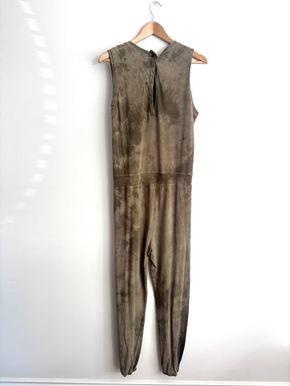 Raquel Allegra Jumpsuit in Army Tie Dye XS