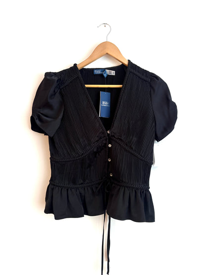 Polo Ralph Lauren Puff-Sleeve Blouse