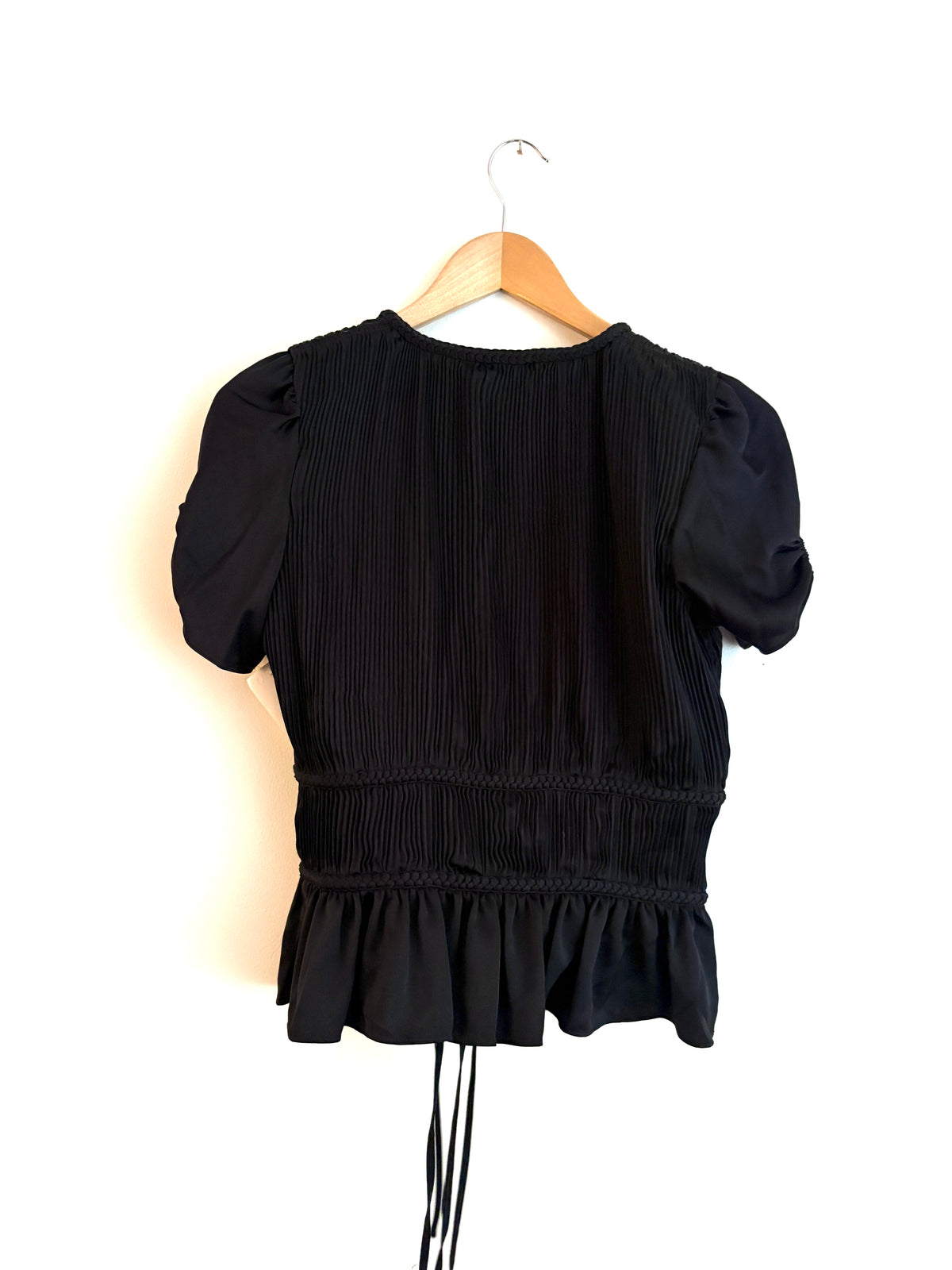 New With Tags Polo Ralph Lauren Puff-Sleeve Blouse UK 8