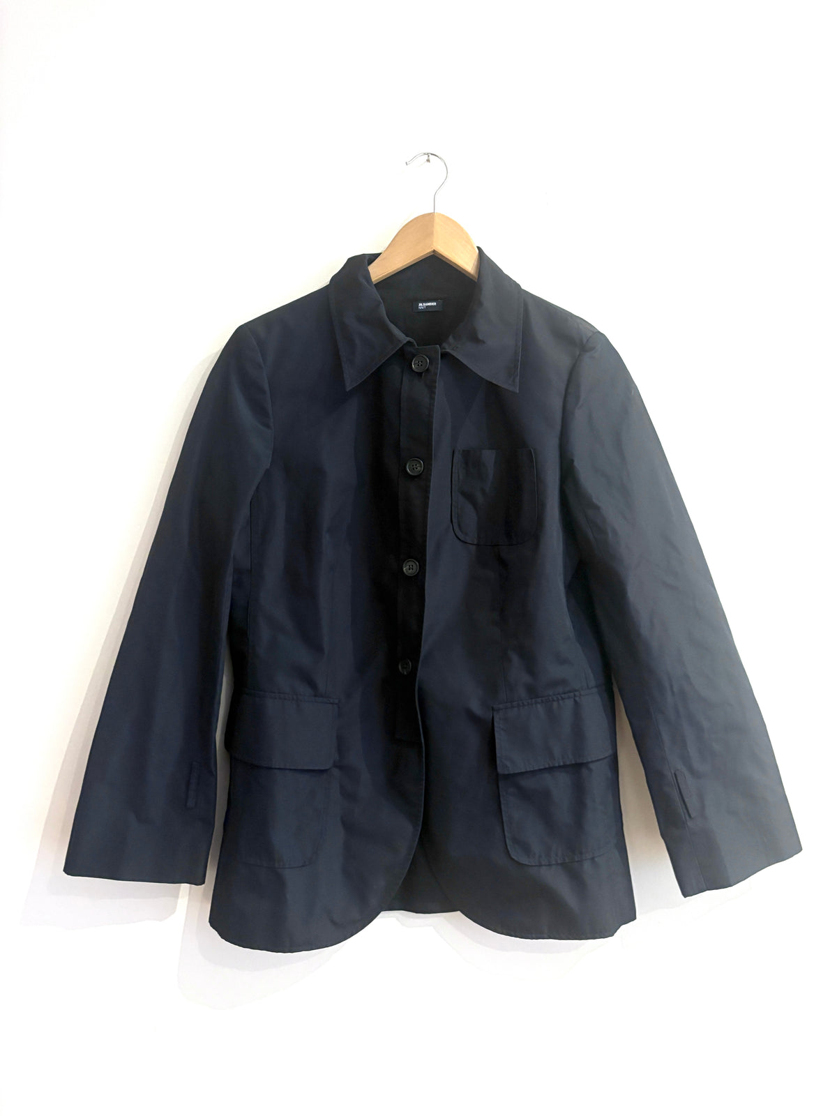 Jill Sander Navy Waterproof Jacket