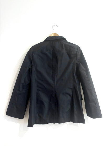 Jill Sander Navy Waterproof Coat UK 8