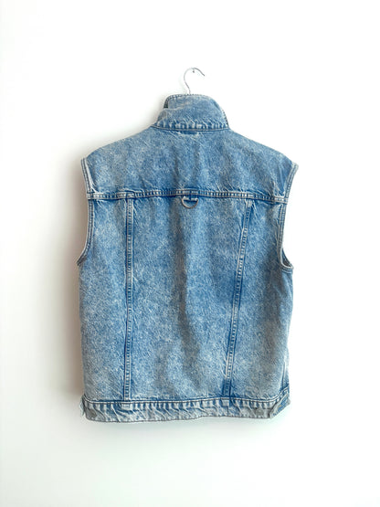 All Saints Denim Vest M