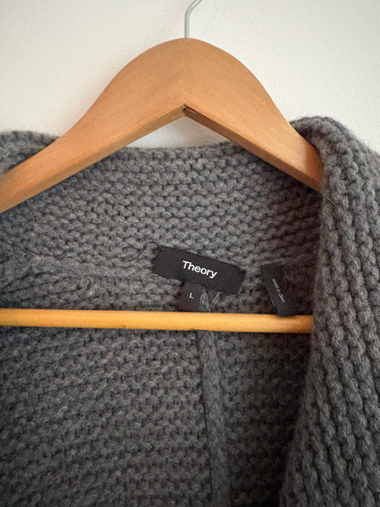 Theory Wool Dolman Cardigan L