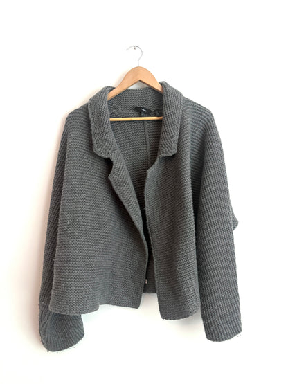 Theory Wool Dolman Cardigan L