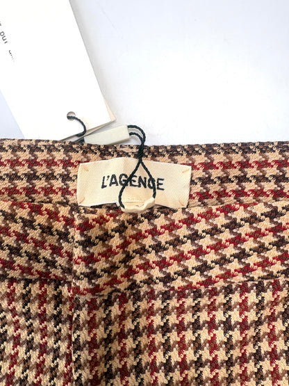 New With Tags L'Agence Check Trousers UK 14
