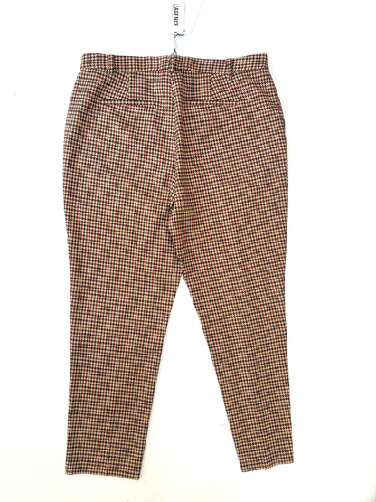 New With Tags L'Agence Check Trousers UK 14