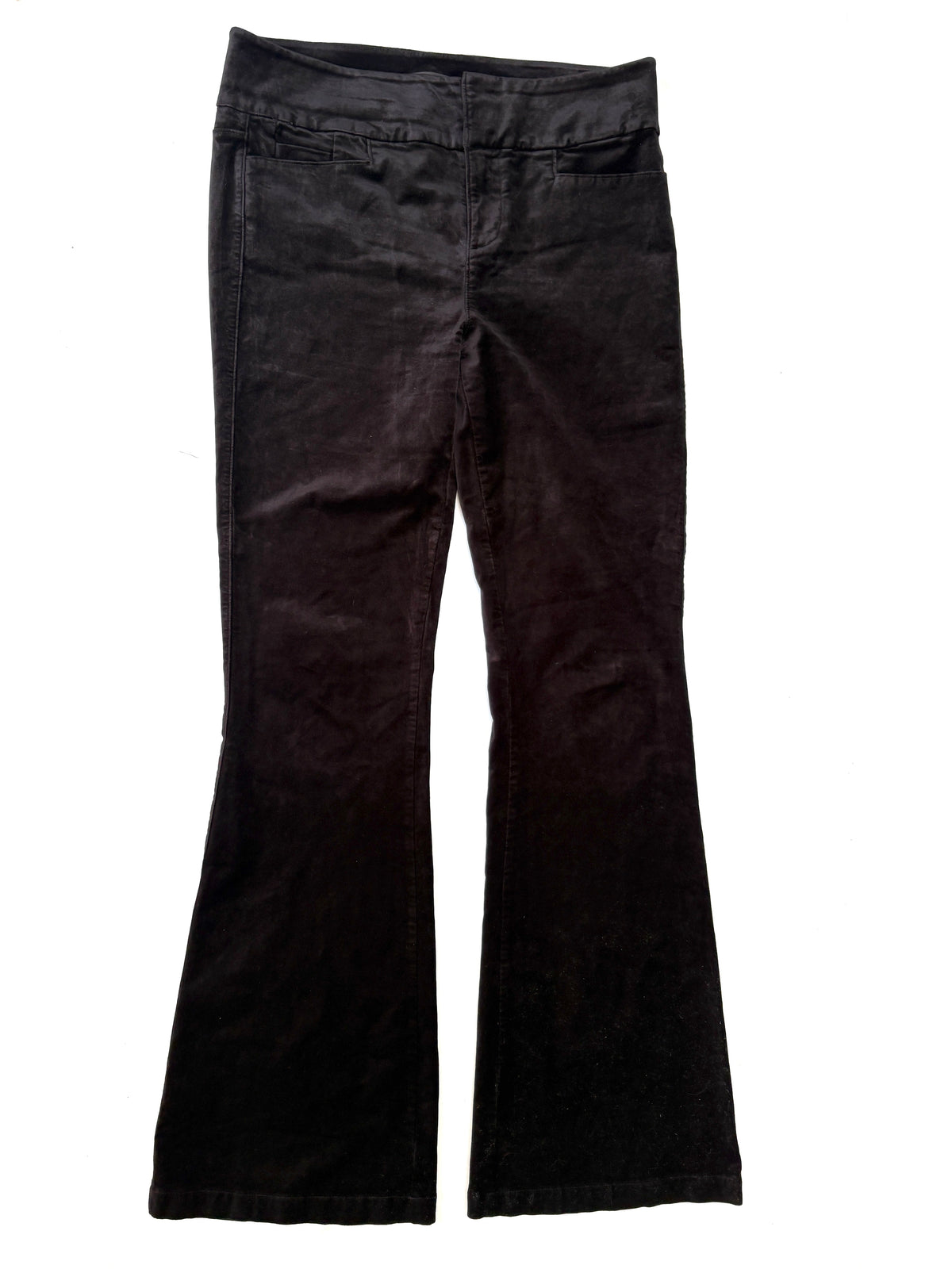 Paige Velvet Flare Trousers 31"