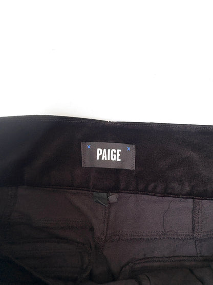 Paige Velvet Flare Trousers 31"