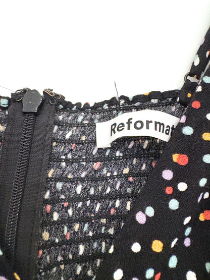 Reformation Spot Print Dress UK 6