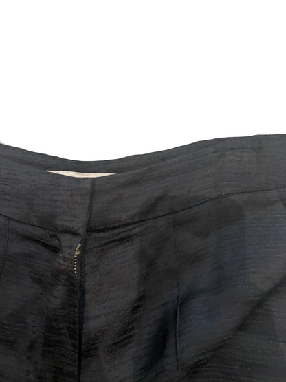 Vanessa Bruno Cropped Textured Silky Trousers UK 8