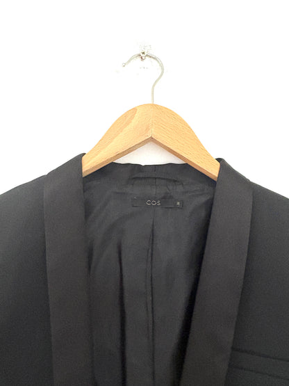 New With Tags Cos Cropped Tuxedo Jacket UK 8