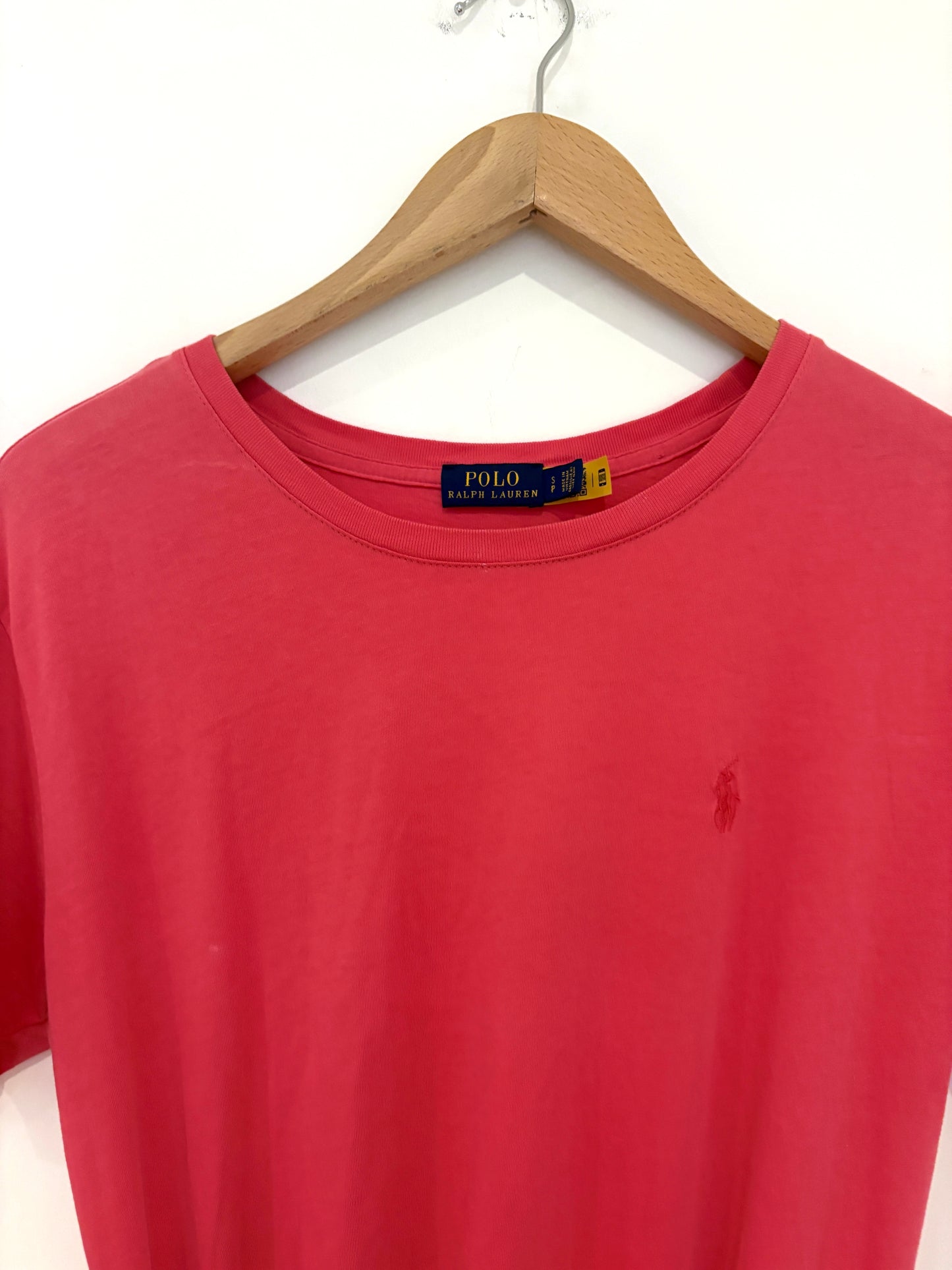 Polo Ralph Lauren Pink Jersey Twist Detail Tee Dress S/P