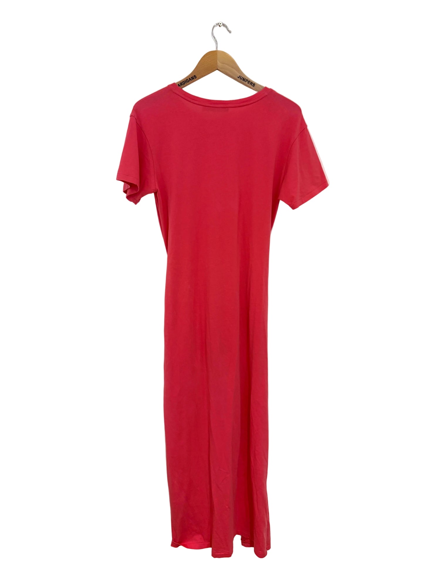Polo Ralph Lauren Pink Jersey Twist Detail Tee Dress S/P