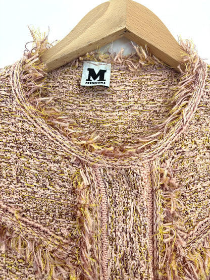 M Missoni Pink Tweed Jacket UK 10