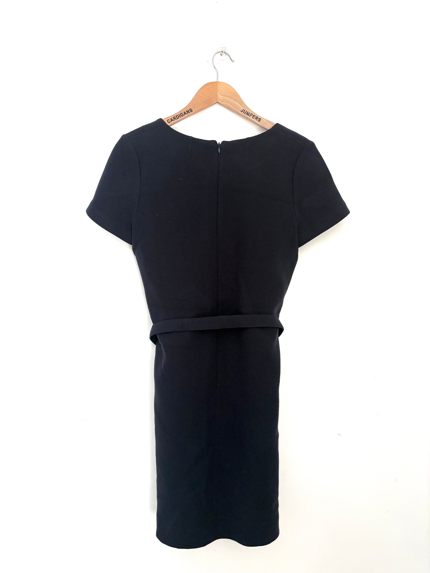 Victoria Victoria Beckham Navy Wool Dress UK 12