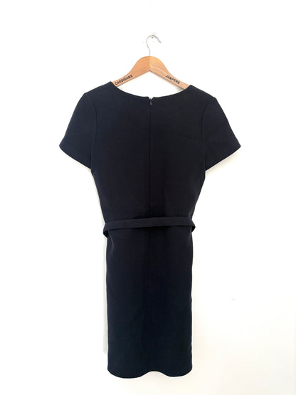Victoria Victoria Beckham Navy Wool Dress UK 12
