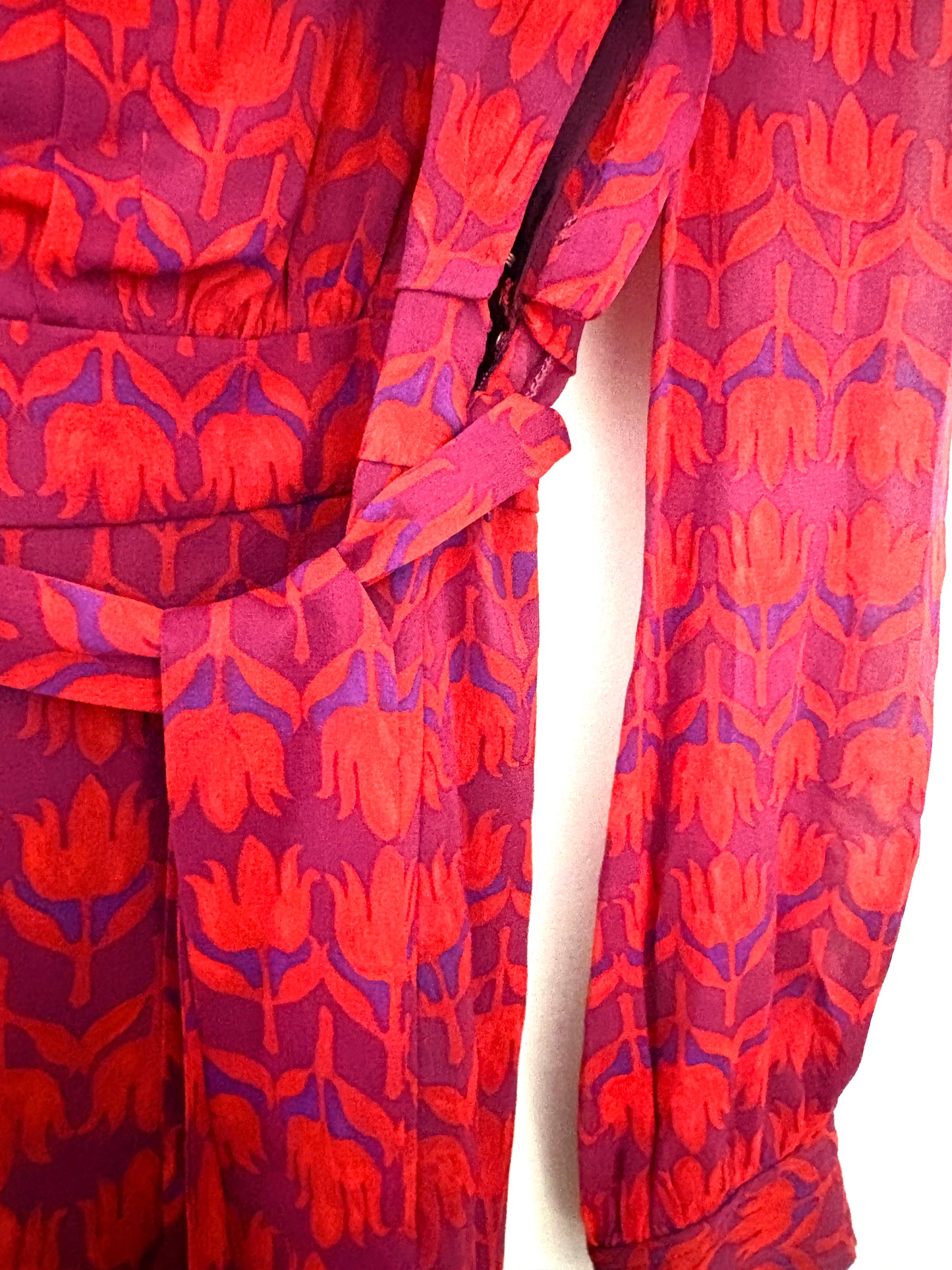 Tory Burch Judi Printed Silk Dress UK 12