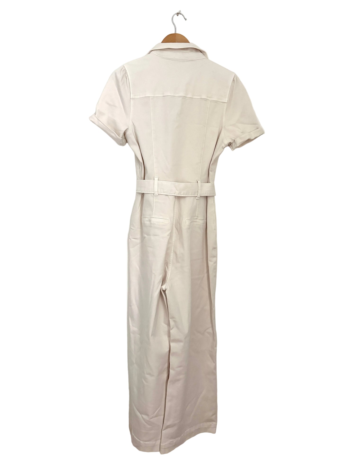 Paige Ecru Denim Jumpsuit UK 12