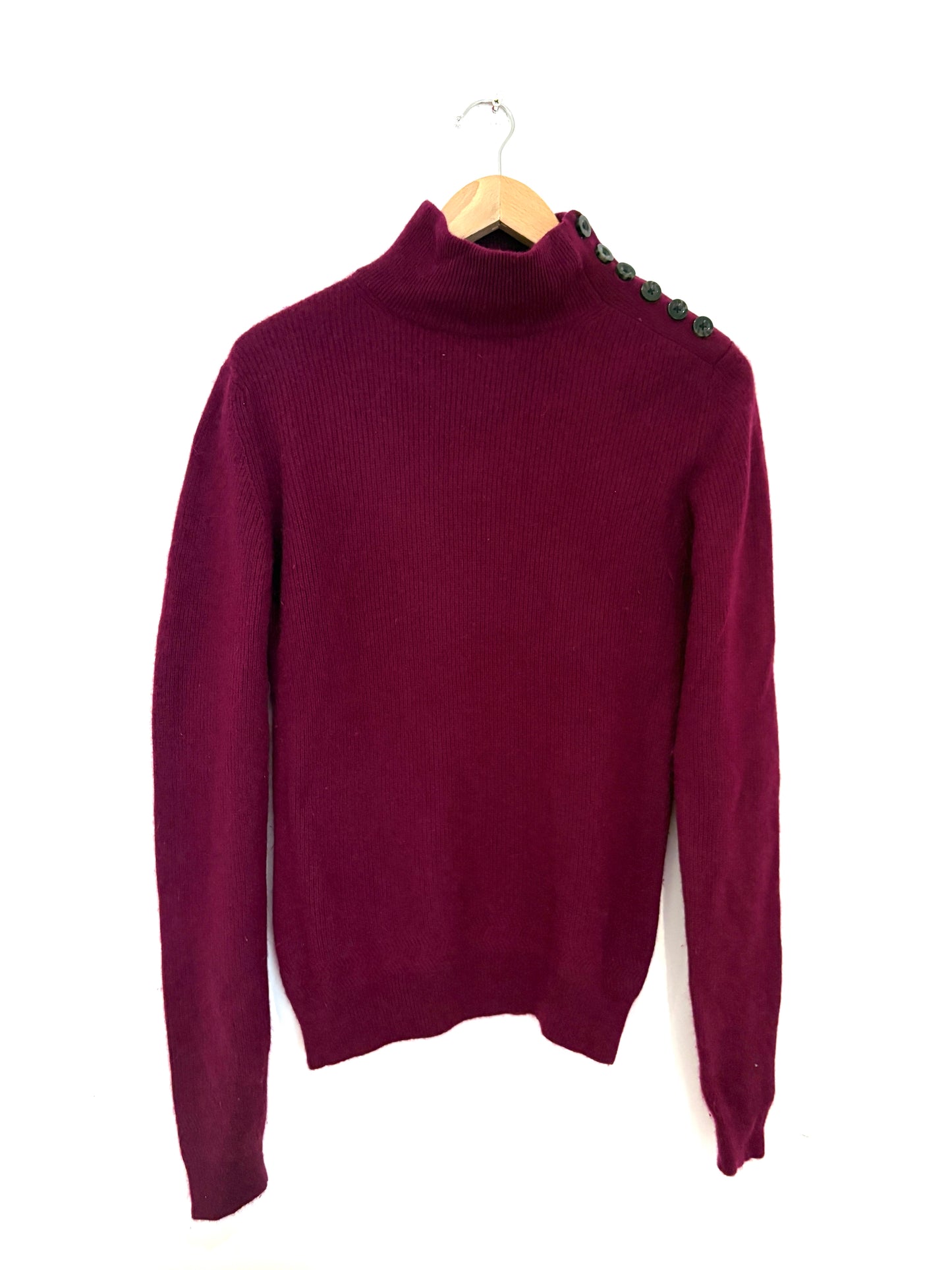 Marc by Marc Jacobs Burgundy Cashmere Jumper