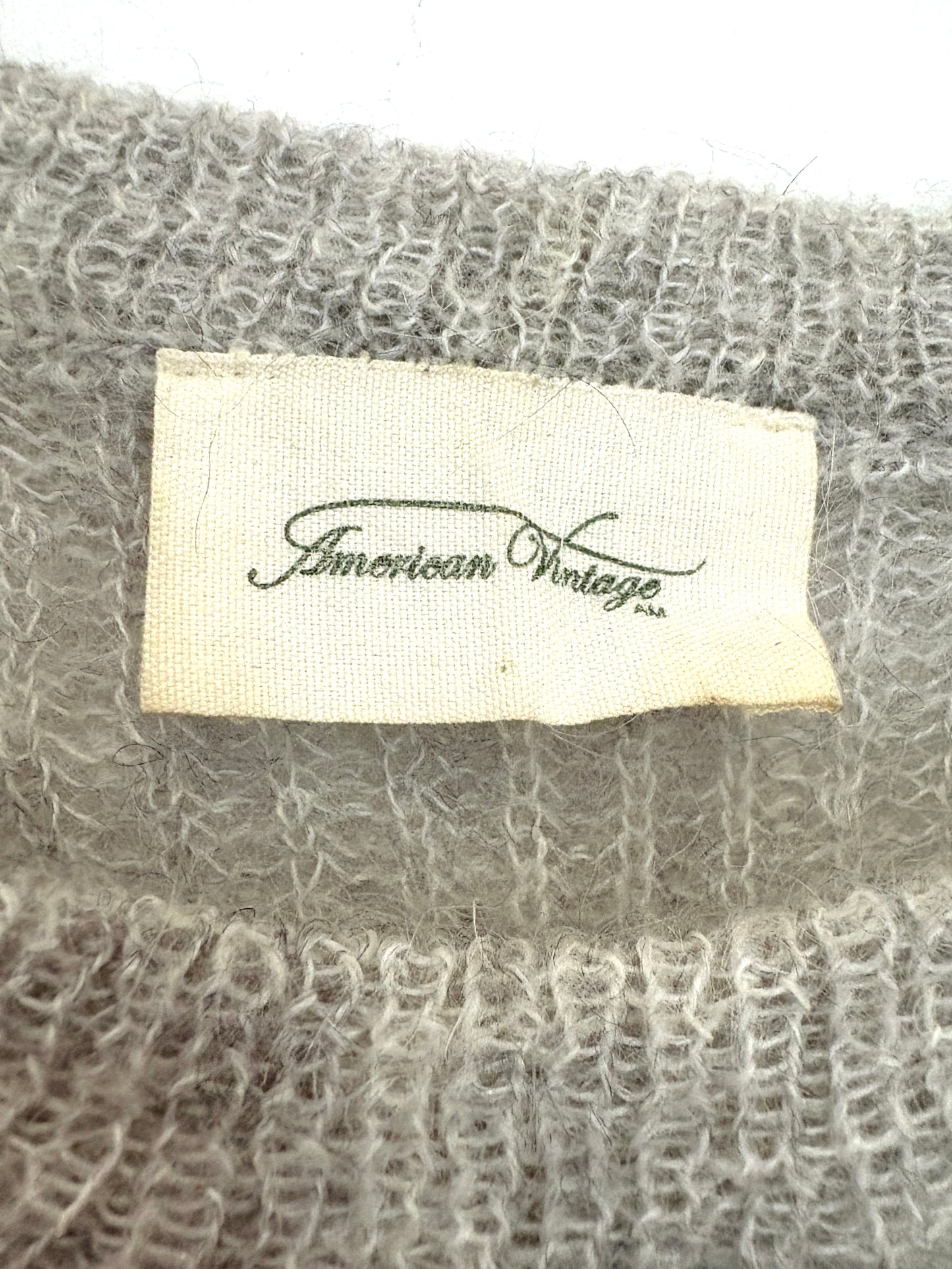 American Vintage Short Sleeved Wool Jumper S