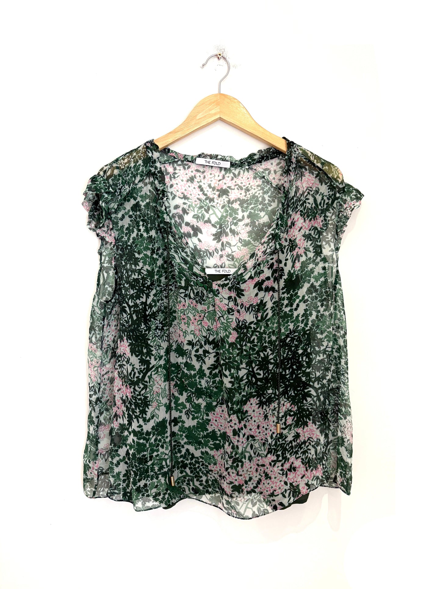 The Fold Floral Blouse
