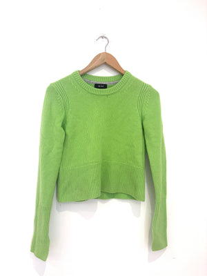 Me+Em Apple Green Wool & Cashmere Jumper XS