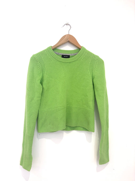 Me+Em Apple Green Wool & Cashmere Jumper 