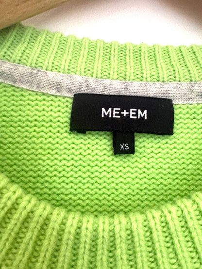 Me+Em Apple Green Wool & Cashmere Jumper XS