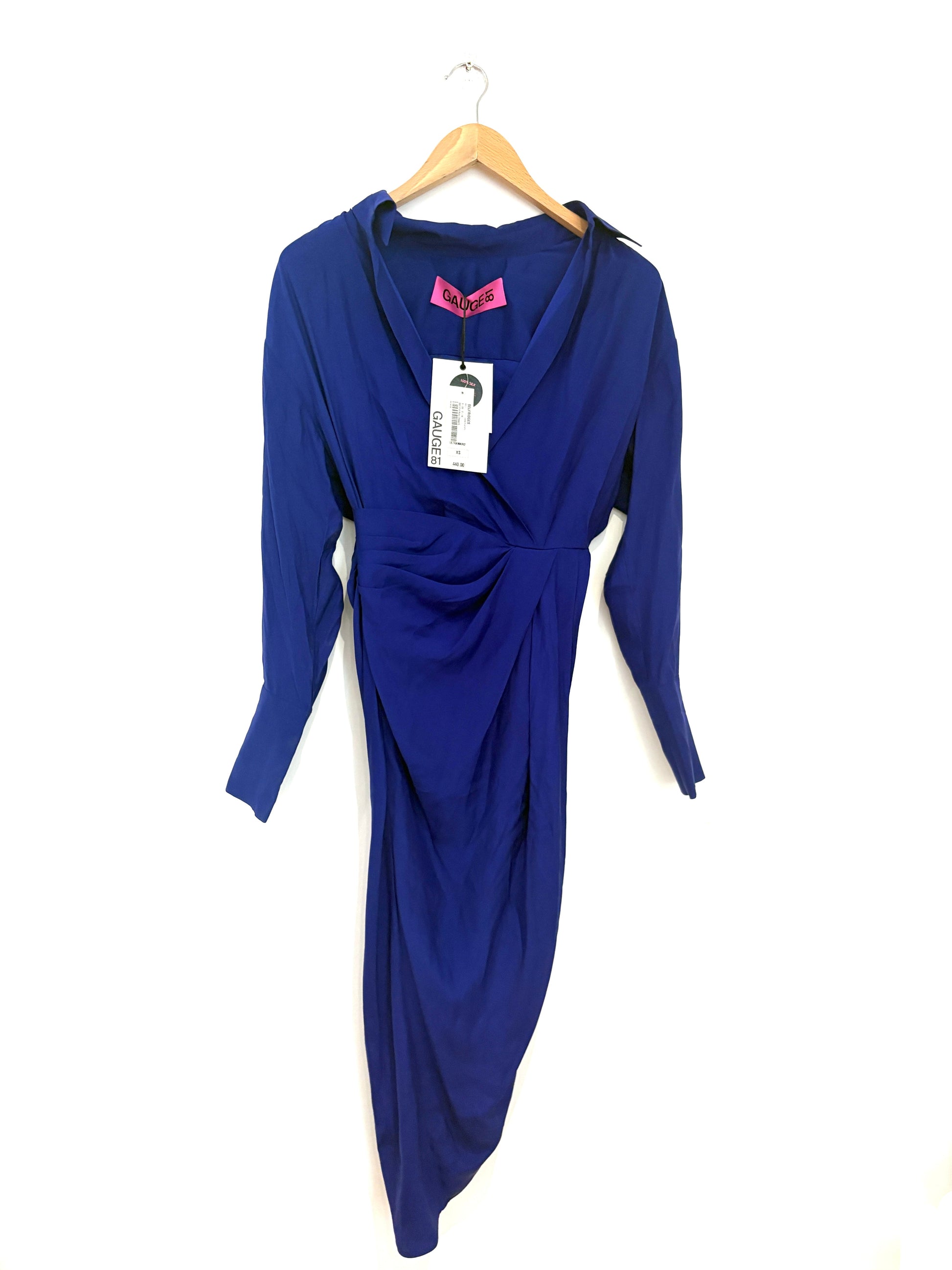 Gauge81 Royal Blue Puno Dress