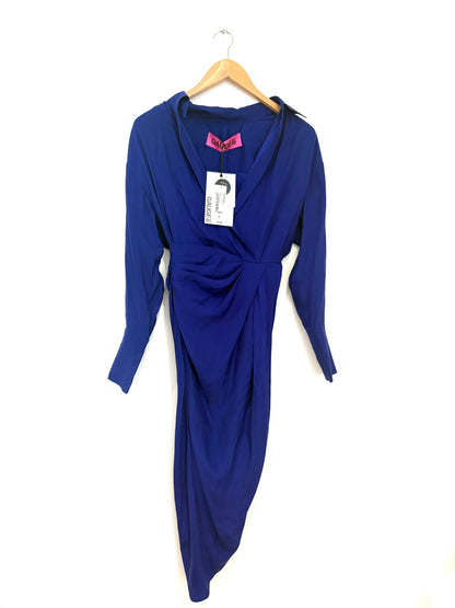 Gauge81 Royal Blue Puno Dress