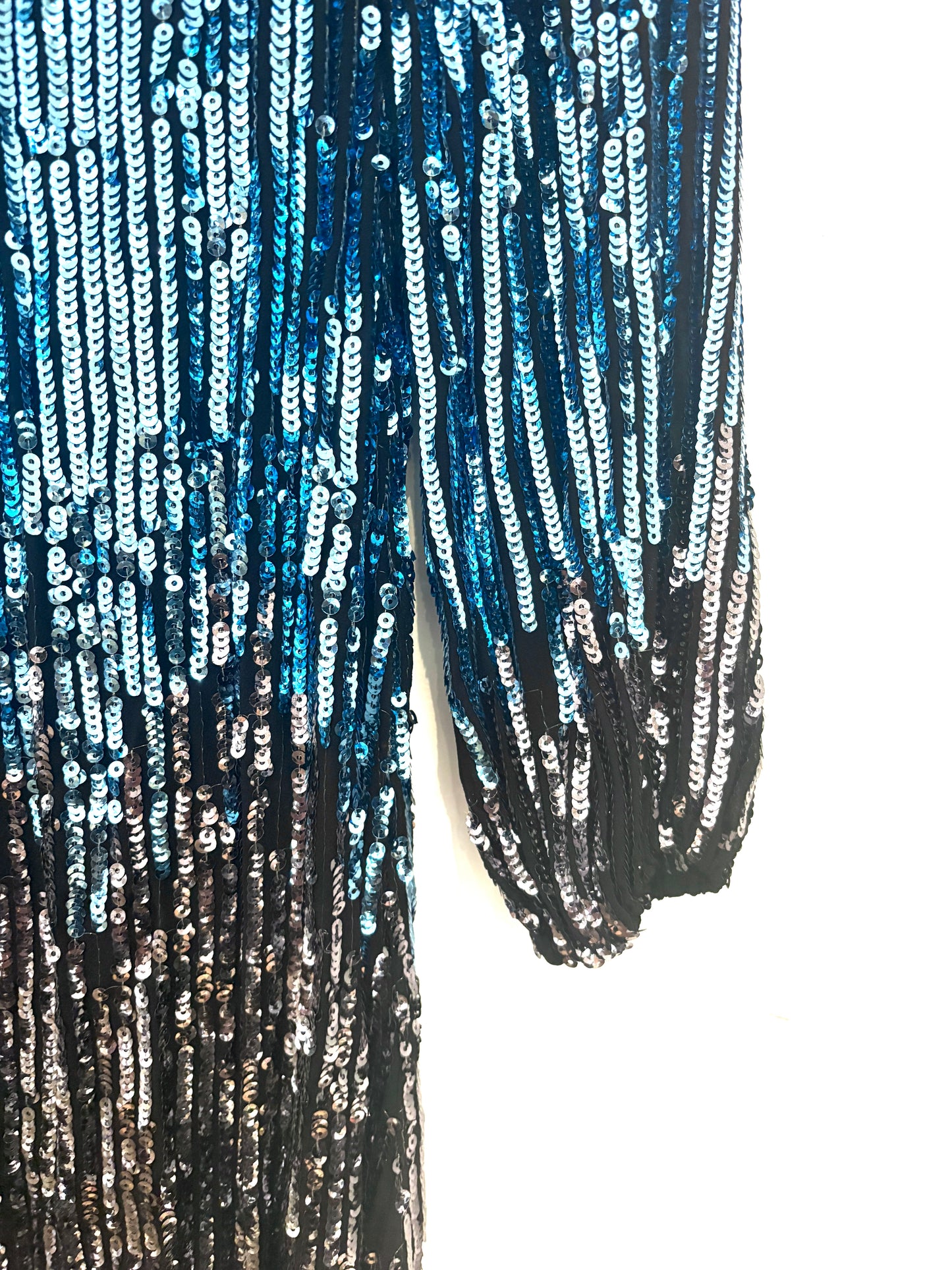 Rixo Coco Sequinned Midi Dress XS
