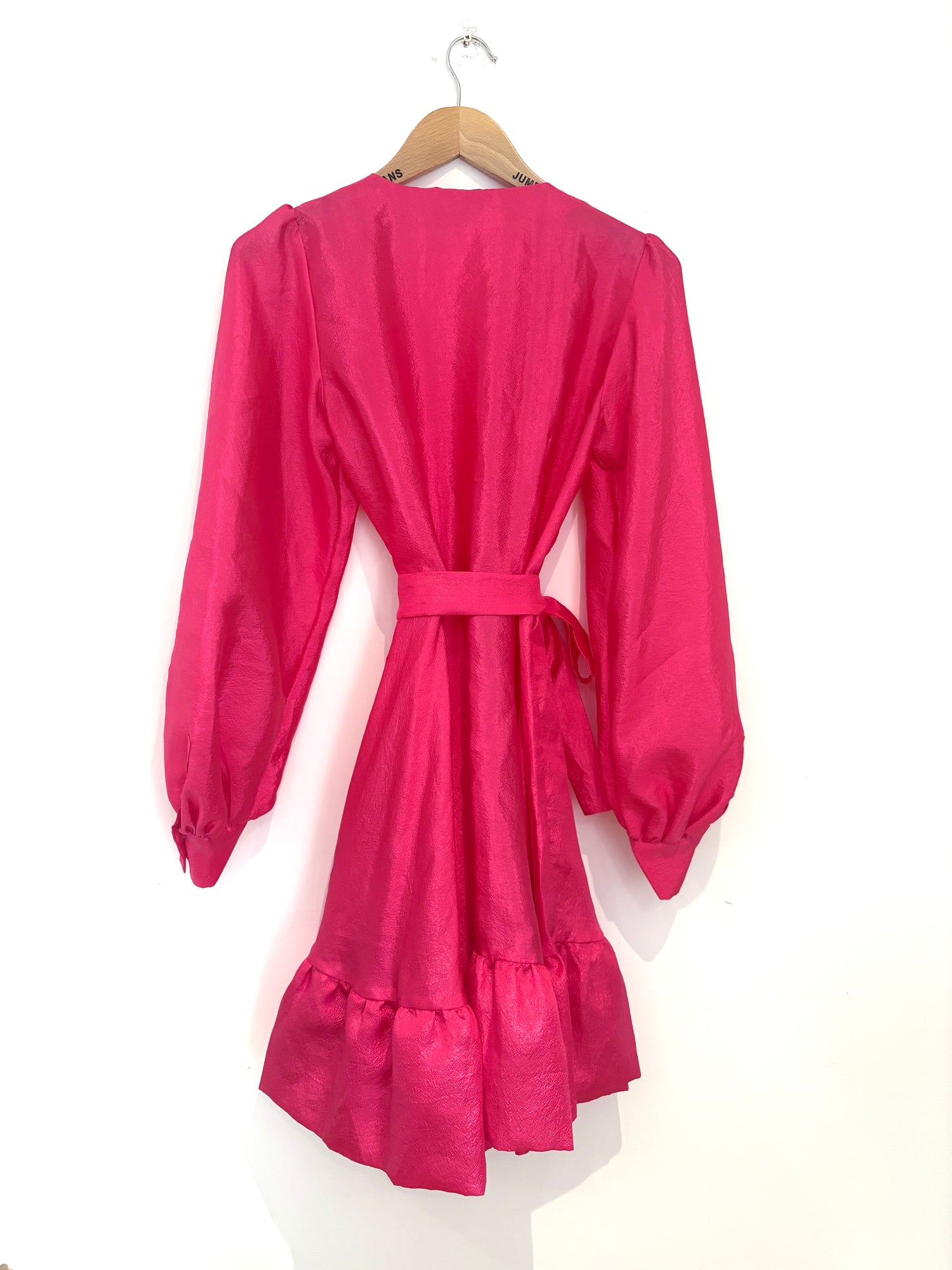 Stine Goya Farrow Ruffled Crinkled-Taffeta Mini Dress XS