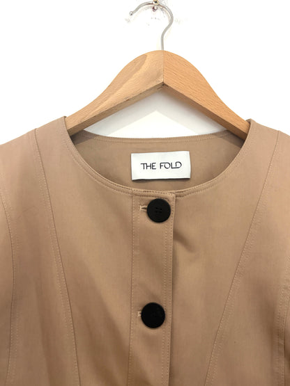 The Fold Beige Blazer Jacket UK 14