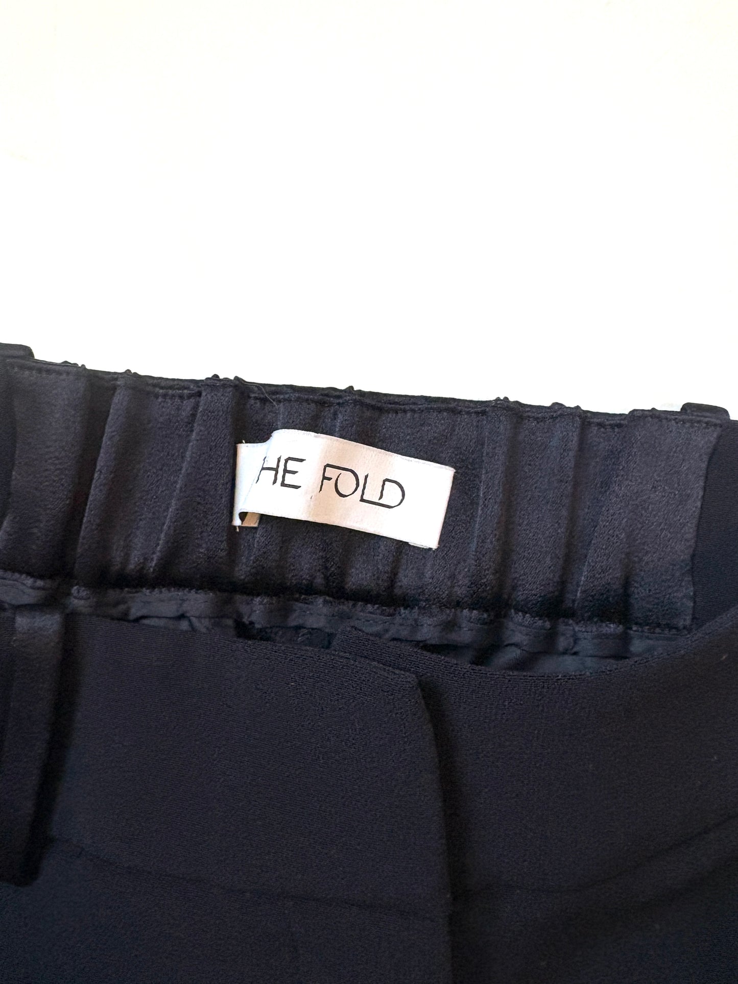 The Fold Lexington Navy Trousers UK 10