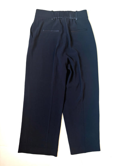 The Fold Lexington Navy Trousers UK 10