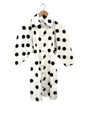 Halpern Polka Dot Dress UK 8