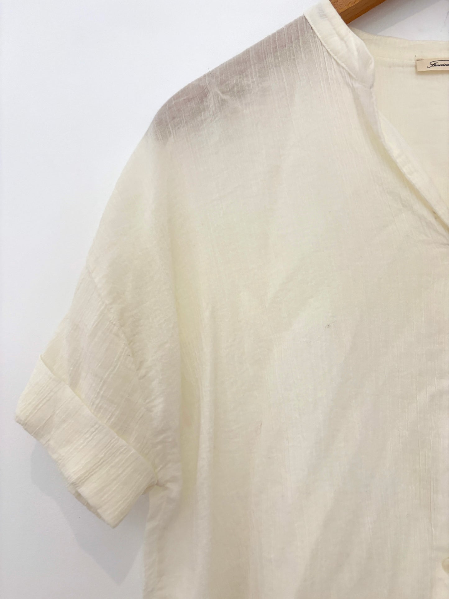 American Vintage Crinkle Shirt XS/S