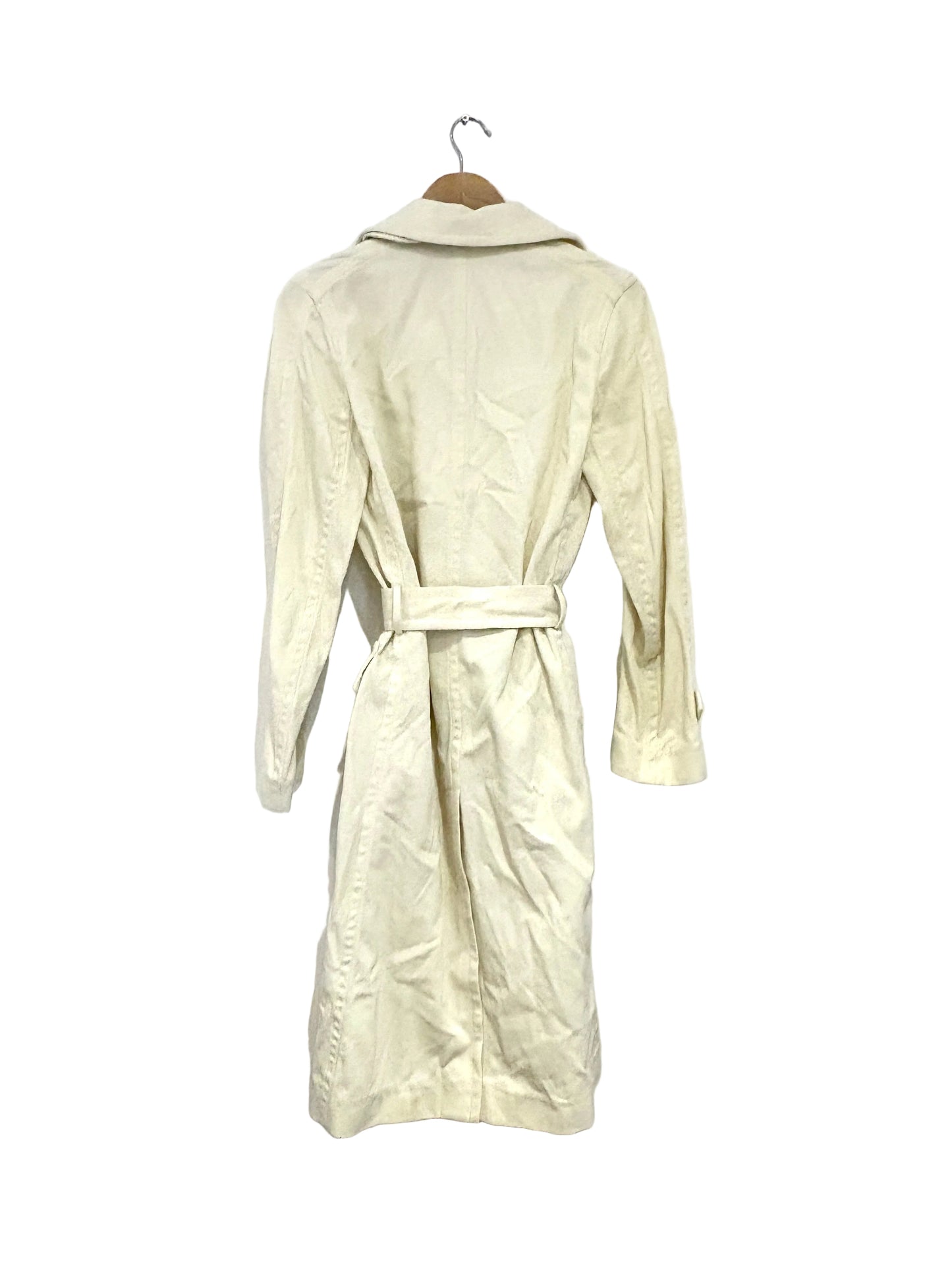 Polo Ralph Lauren Cream Twill Trench Coat UK 8
