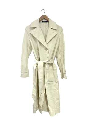 Polo Ralph Lauren Cream Twill Trench Coat UK 8