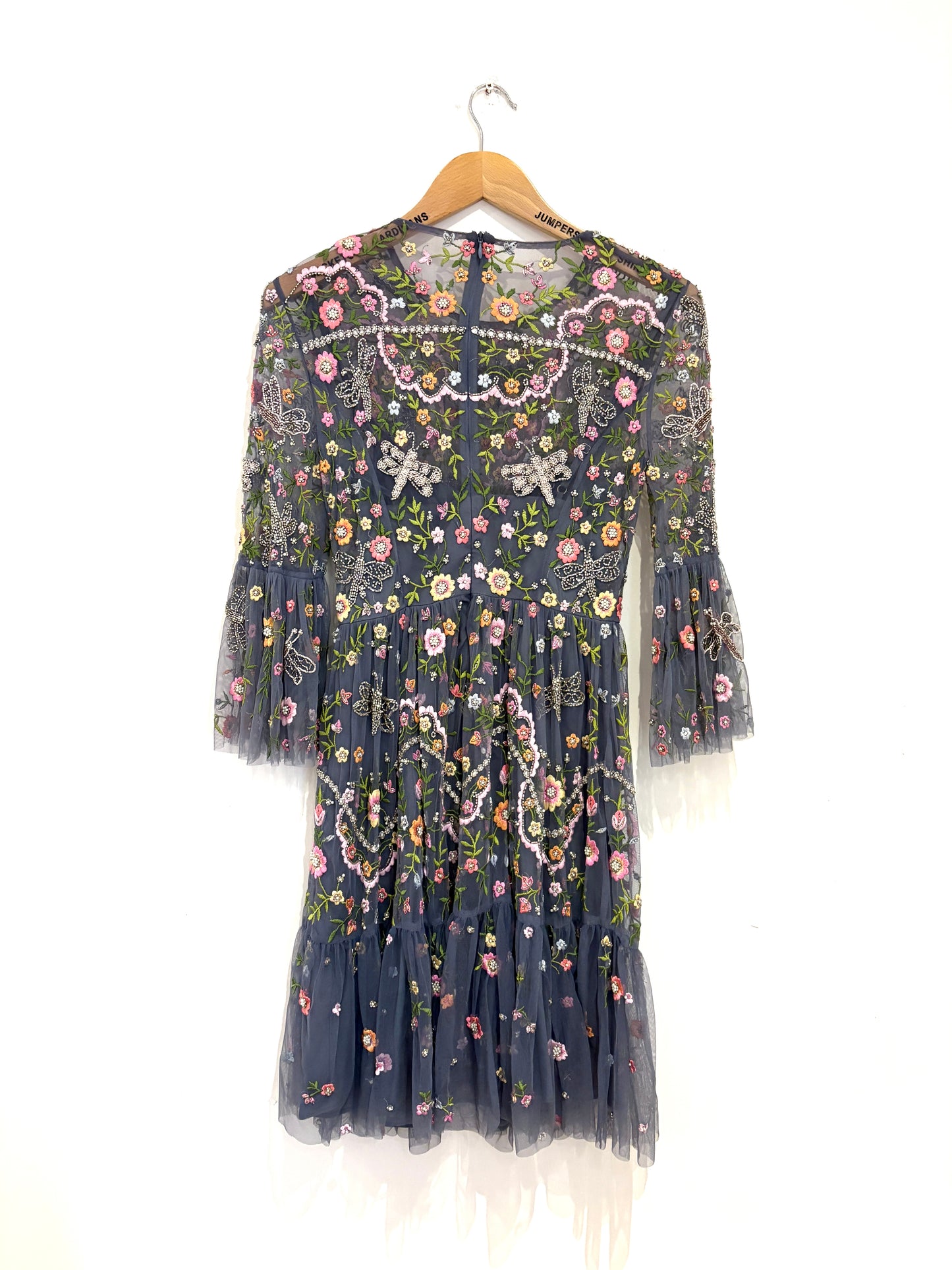 Needle & Thread Garden Floral Mini Dress UK 6